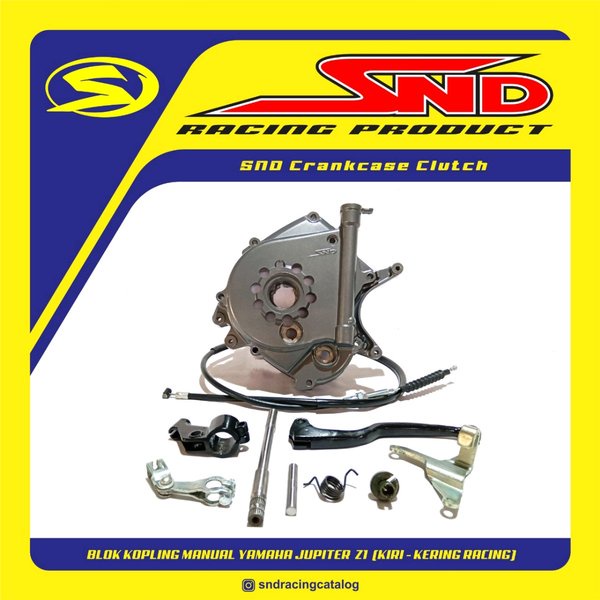 ready Blok Kopling Racing Jupiter Z1 Injeksi Kiri Kering SND Original