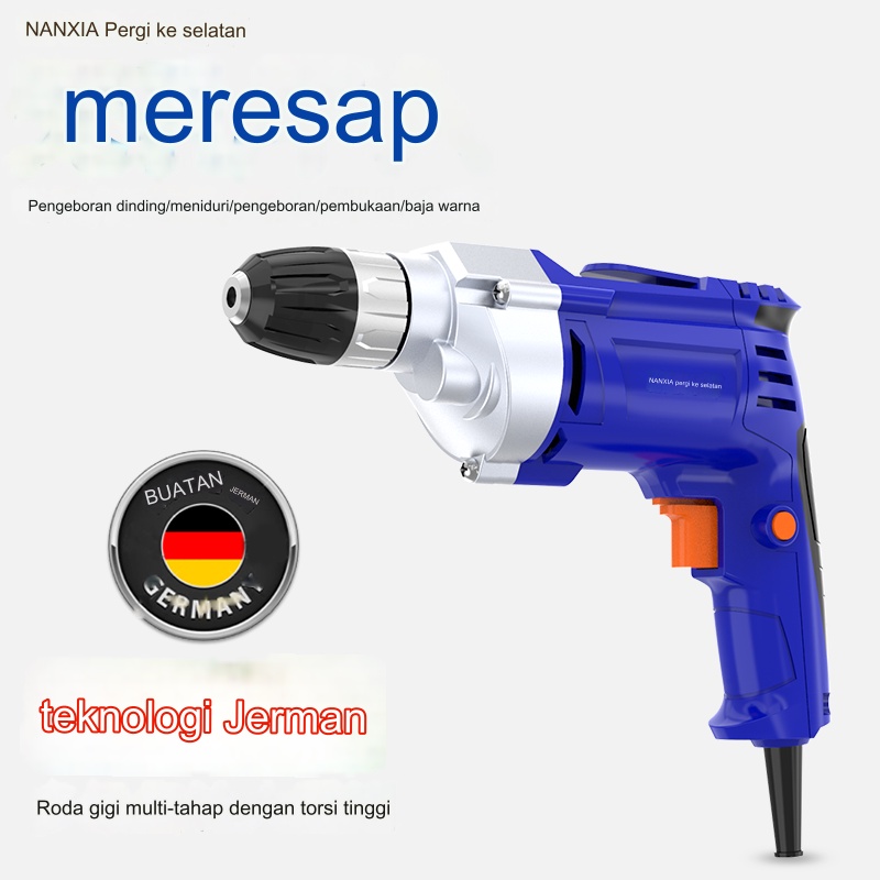Bor Tangan Listrik, Bor Tangan Listrik/Alat Listrik/Rumah Tangga/220V Bor Pistol Kecil/Obeng Listrik