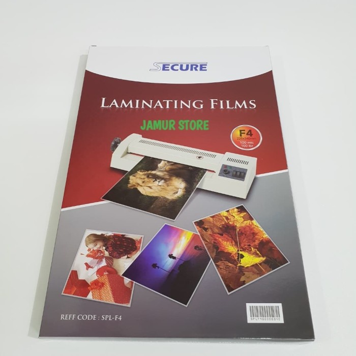 

Plastik Laminating Secure F4 100 Micron