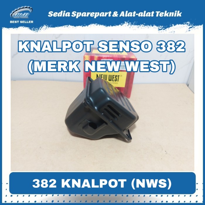 Kanlpot Senso Cahinsaw Stihl MS 382 Merk New West Asli