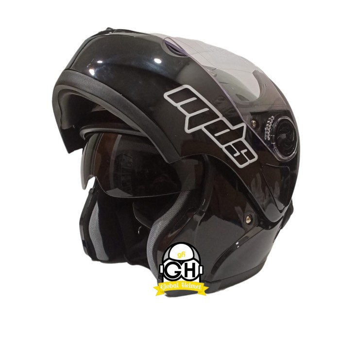 HELM MDS PRO RIDER SOLID BLACK DOFF MDS MODULAR MDS PRORIDER - BLACK, XL
