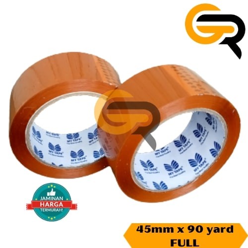 

Lakban Coklat 90yard 45mm 2inch 82meter Lakban Murah Mytape Kualitas Daimaru Gudang Rekat