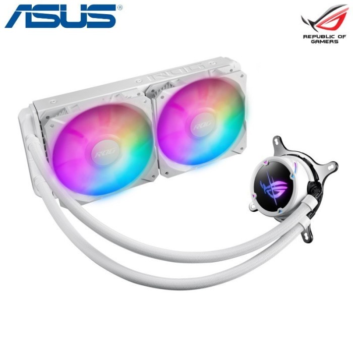 ASUS ROG STRIX LC II 240 White ARGB Liquid CPU Cooler