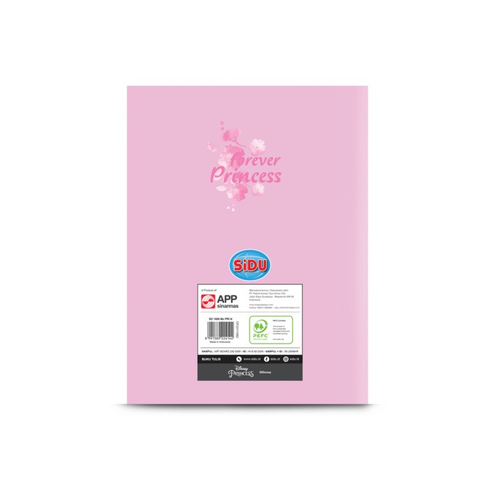 

MURAH- SiDU Buku Tulis Disney Princess 58 Lembar - 10 buku- 1.2.23