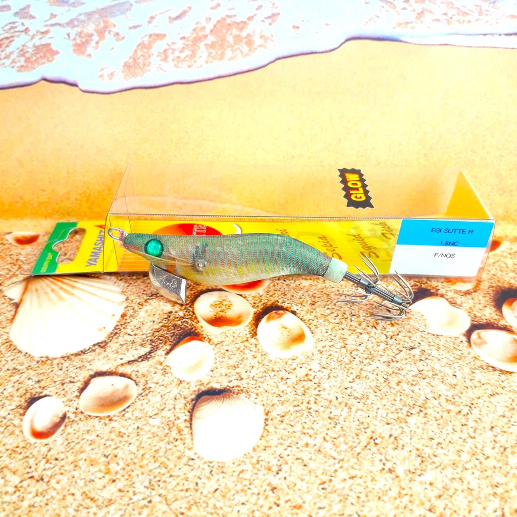 R 1.8 HIJAU MADU GLOW Yamashita EGI Sutte 54mm 5gr umpan cumi lure ORIGINAL