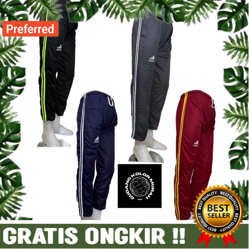 Celana Training Panjang Pria Adidas// BAJU OLAHRAGA / TRAINING / OUTFIT FITNESS / CELANA FITNESS