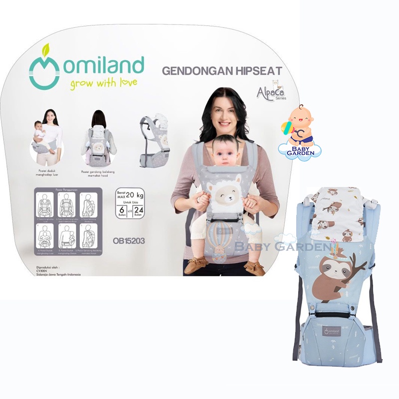 Gendongan Bayi Omiland Hipseat Baby Carrier