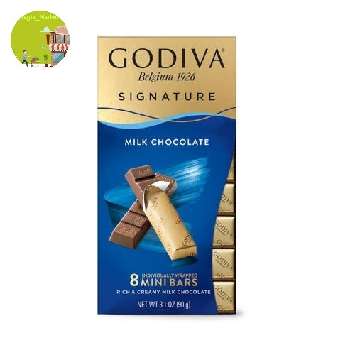 

Godiva Milk Chocolate Signature 8 Mini Bar 90gr