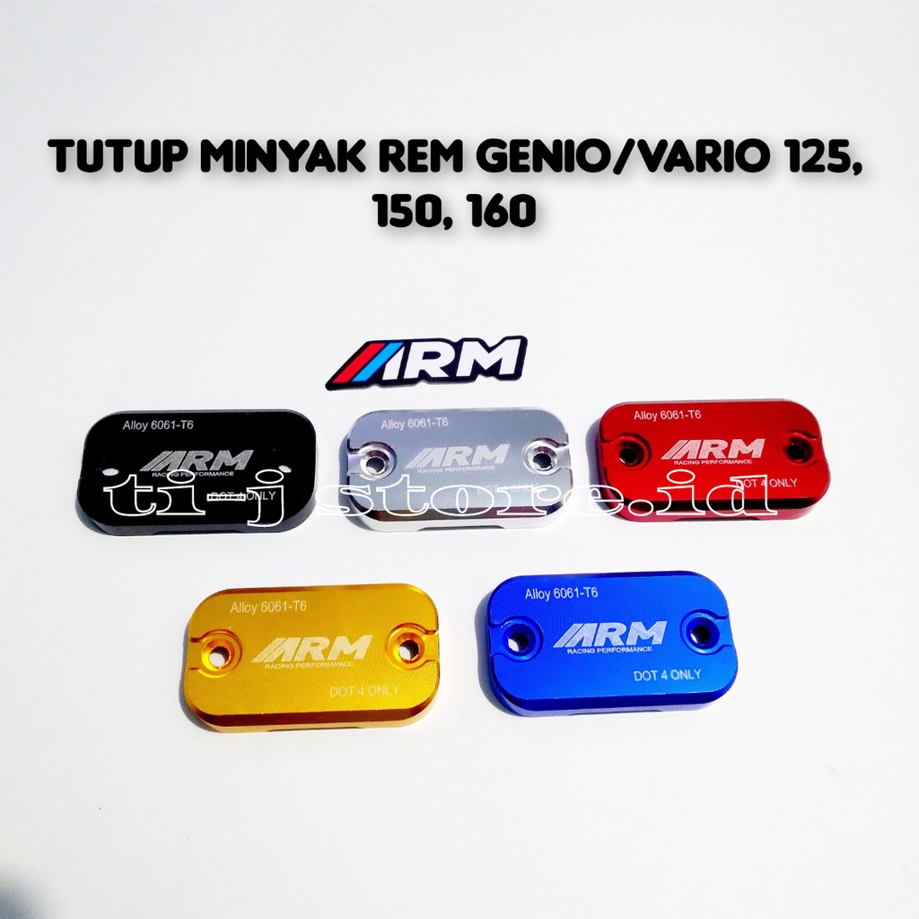 Cover Tutup Minyak Rem Honda Genio, Vario New 125,150,160 full cnc