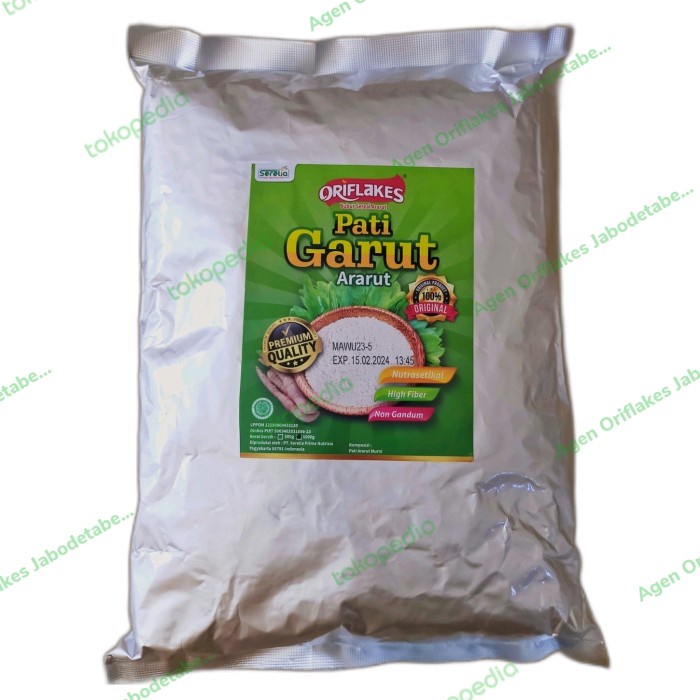 

NF-50 Oriflakes Tepung Pati Garut 1 Kg