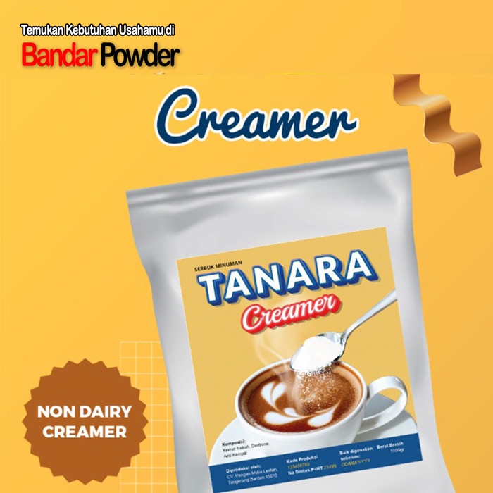 

[Big Sale] Bubuk Krimer Kiloan - Non Diary Creamer 1kg - NDC Bandar Powder