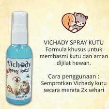 READY VICHADY VICH ADY ANTI KUTU SPRAY OBAT KUTU KUCING ANJING ANTI KUTU SEMPROT KUTU MATI TUNTAS