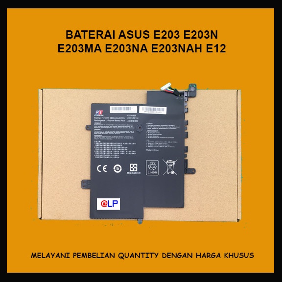 Baterai Asus E203 E203N E203NAH E12 E203MA E203NA
