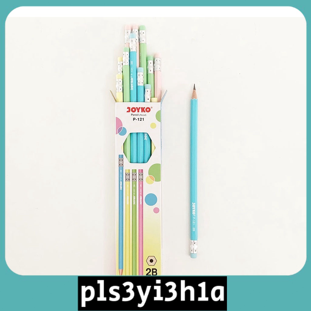 

PENCIL PENSIL JOYKO P-121 2B 1 BOX 12 PCS