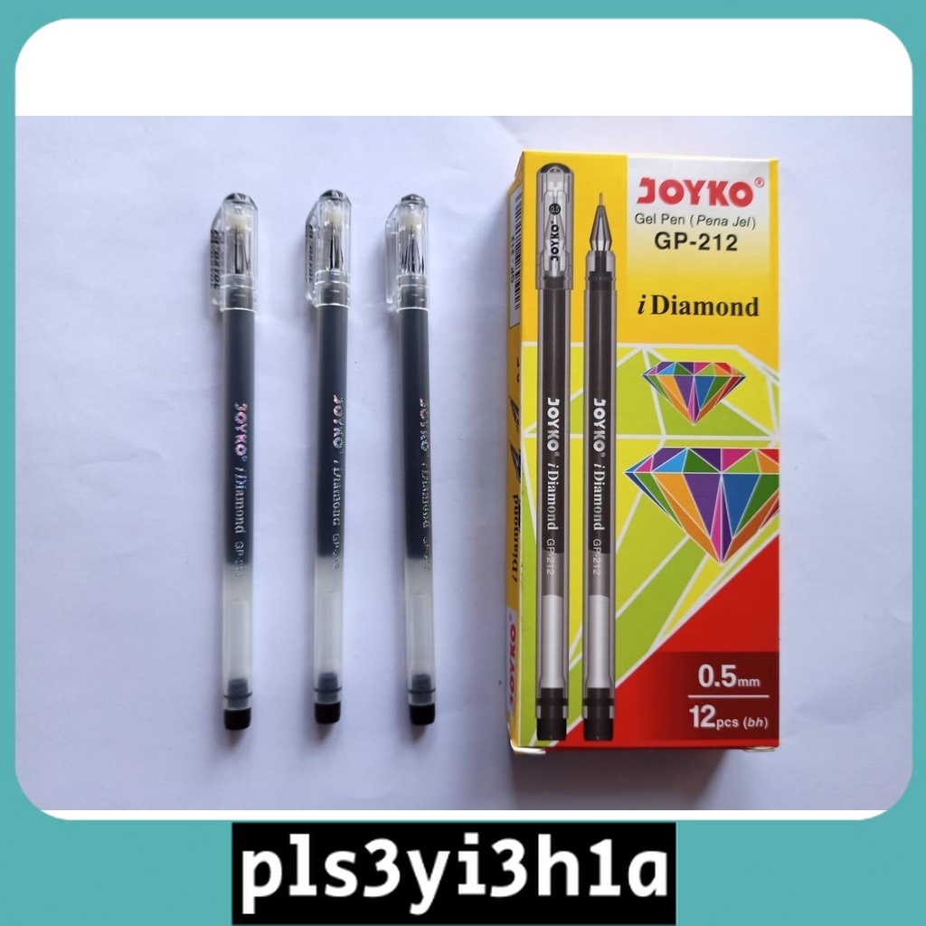 

PULPEN JOYKO GEL PEN DIAMOND GP-212 BOLPOINT GEL PEN 0.5MM