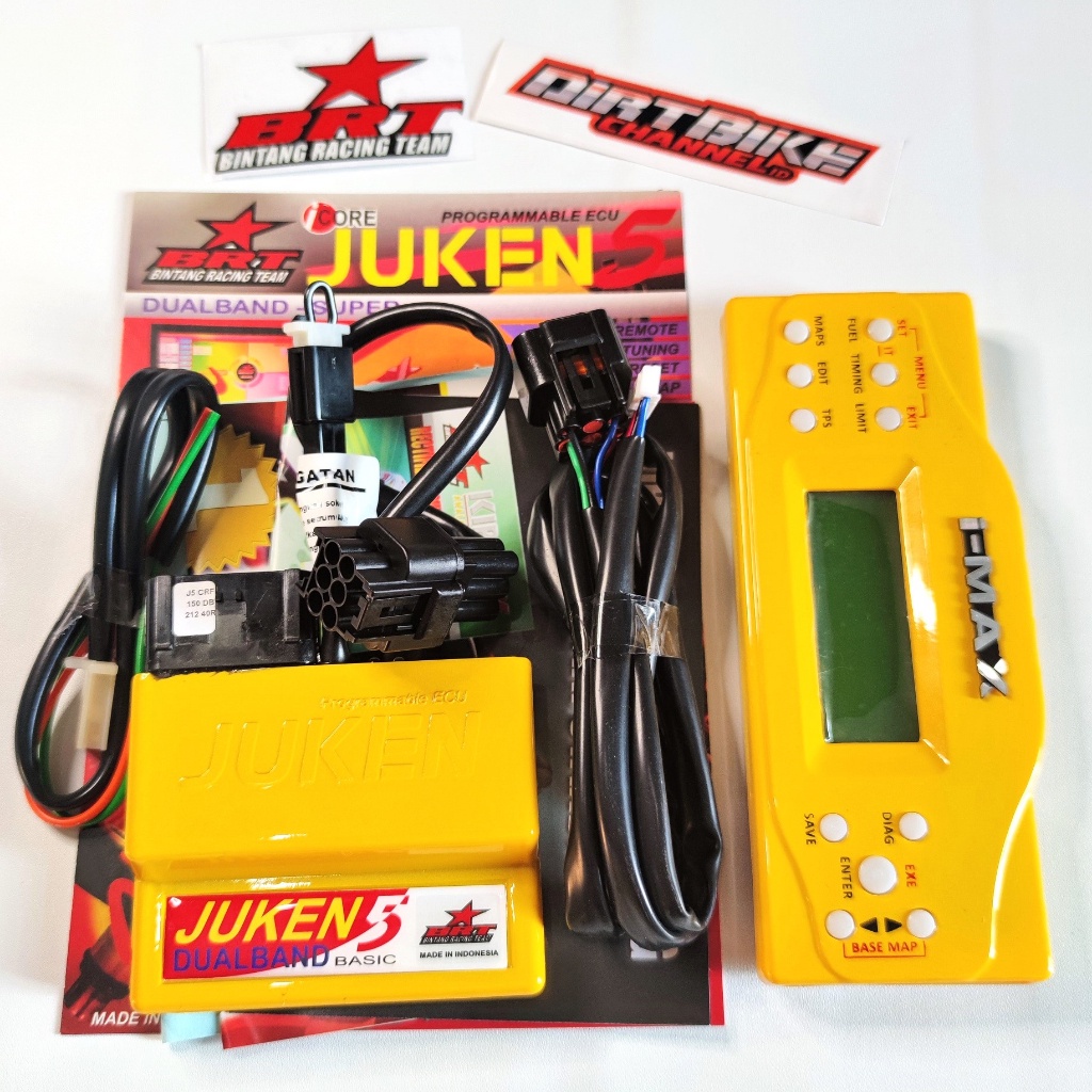 PAKET ECU BRT JUKEN 5 DUALBAND CRF 150 + REMOTE ECU JUKEN 5 BRT