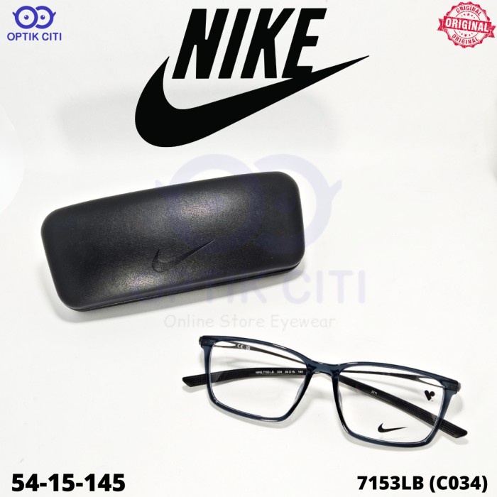 Frame Kacamata pria original nike sporty nike 7153 LB