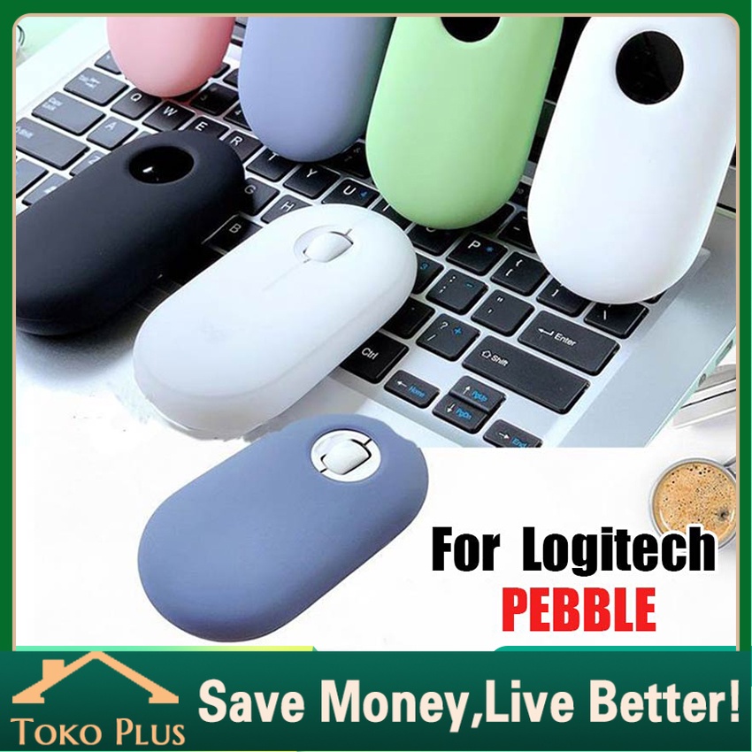 Case Mouse Logitech Pebble M350 Rubber CANDY Silicone Casing Cover Pouch Protector Pelindung Mouse W