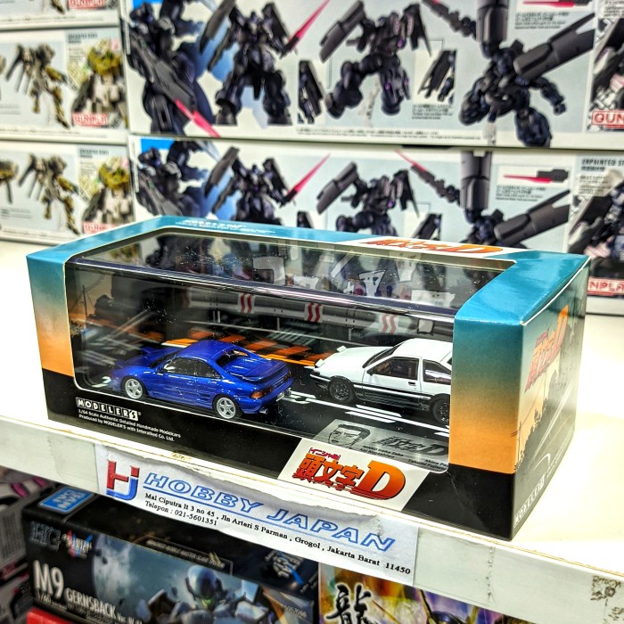 Modeler's 1/64 Initial D Set Vol 15 - Kai MR2 (SW20) & Takumi Trueno
