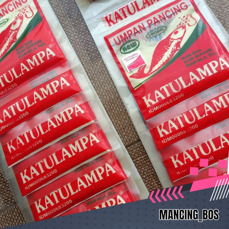Katulampa ORI - Katulampa pelangi - Katulampa bakar - umpan pancing