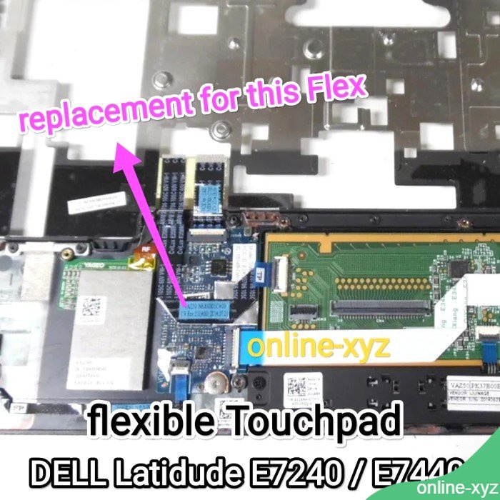 kabel flexible Touchpad DELL Latitude E7240 E7440 7240 7440