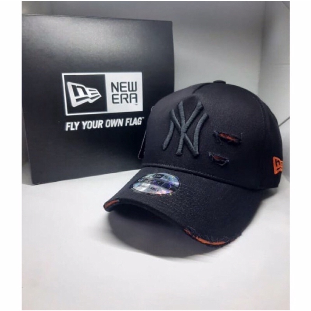 Topi Baseball Import NY Sobek/ Topi Pria Distro Import Keren Terbaru 2023/Topi Keren Kualitas premiu