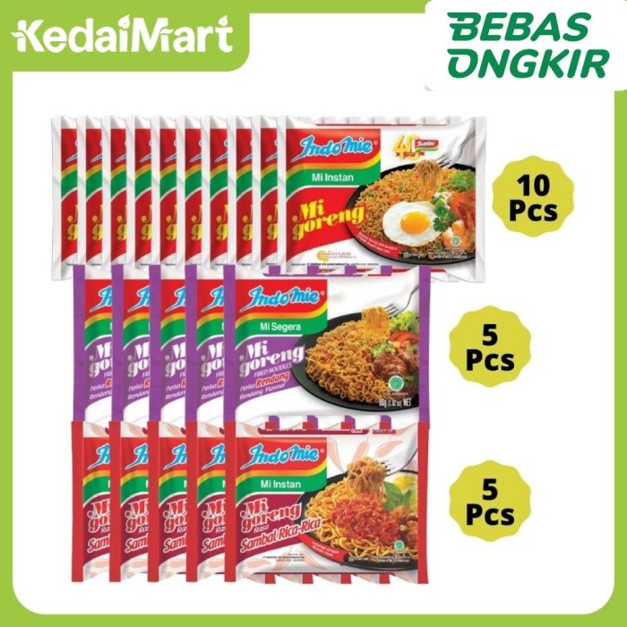 

BEST SELLER- Paket Bundling Indomie Goreng