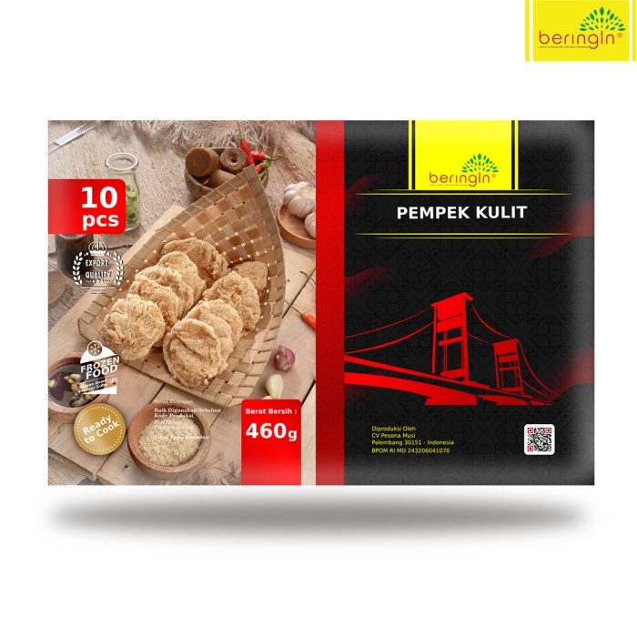 

Pempek Kulit Beringin Vacum Isi 10Pcs