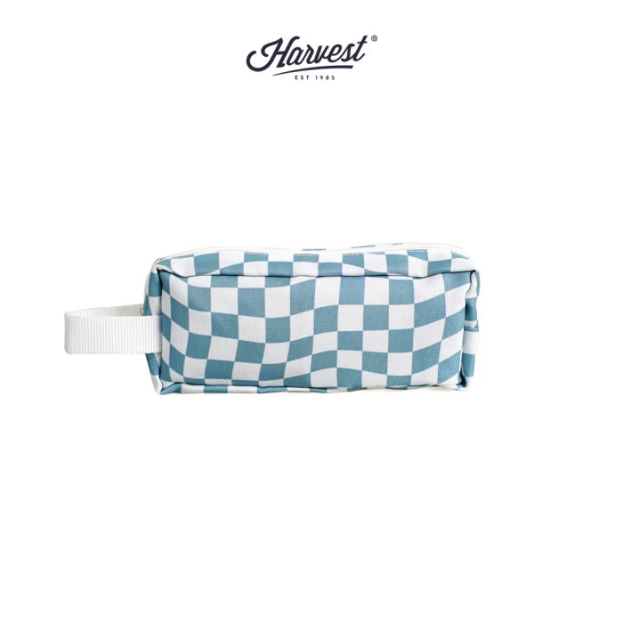 

Tempat Pensil / Pencil Case Harvest Pop Case Checkered - Sky Blue