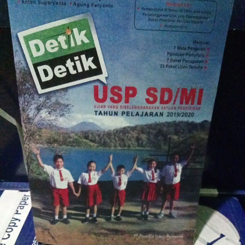 Detik Detik USP SD/MI Tanpa kunci jawaban