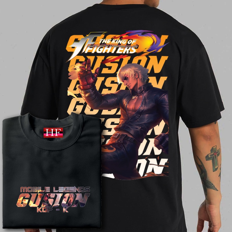 Mobile Legends Tshirt MLBB shirt gusion zilong ling khufra martis kagura julian yin miya kaos Biasa/