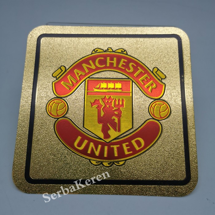 

Stiker sticker club Manchester United Sepak bola import