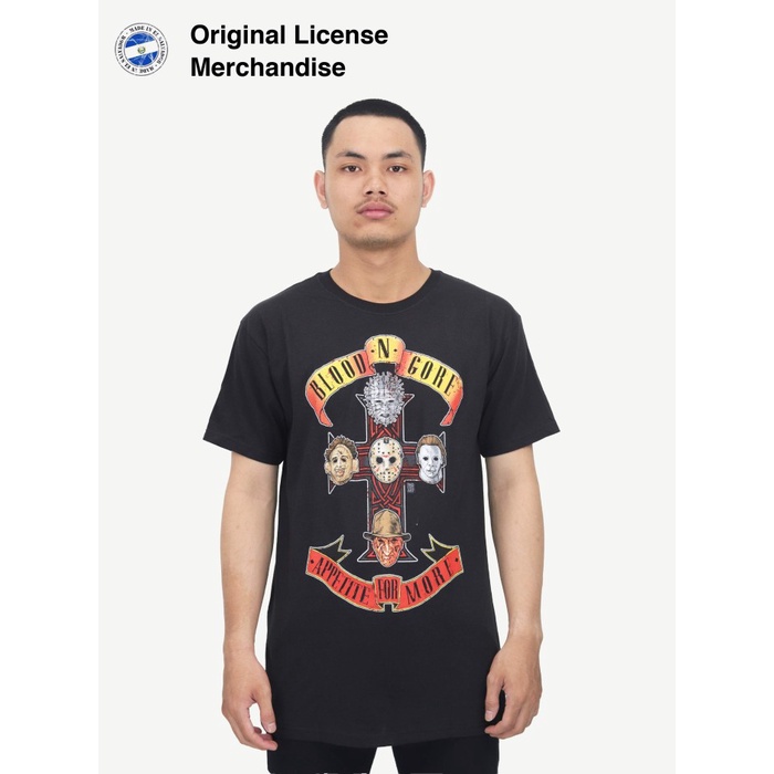 Kaos Baju Film Movie Horor HALLOWEEN FRIDAY THE 13 FEDDY KRUEGER Ori
