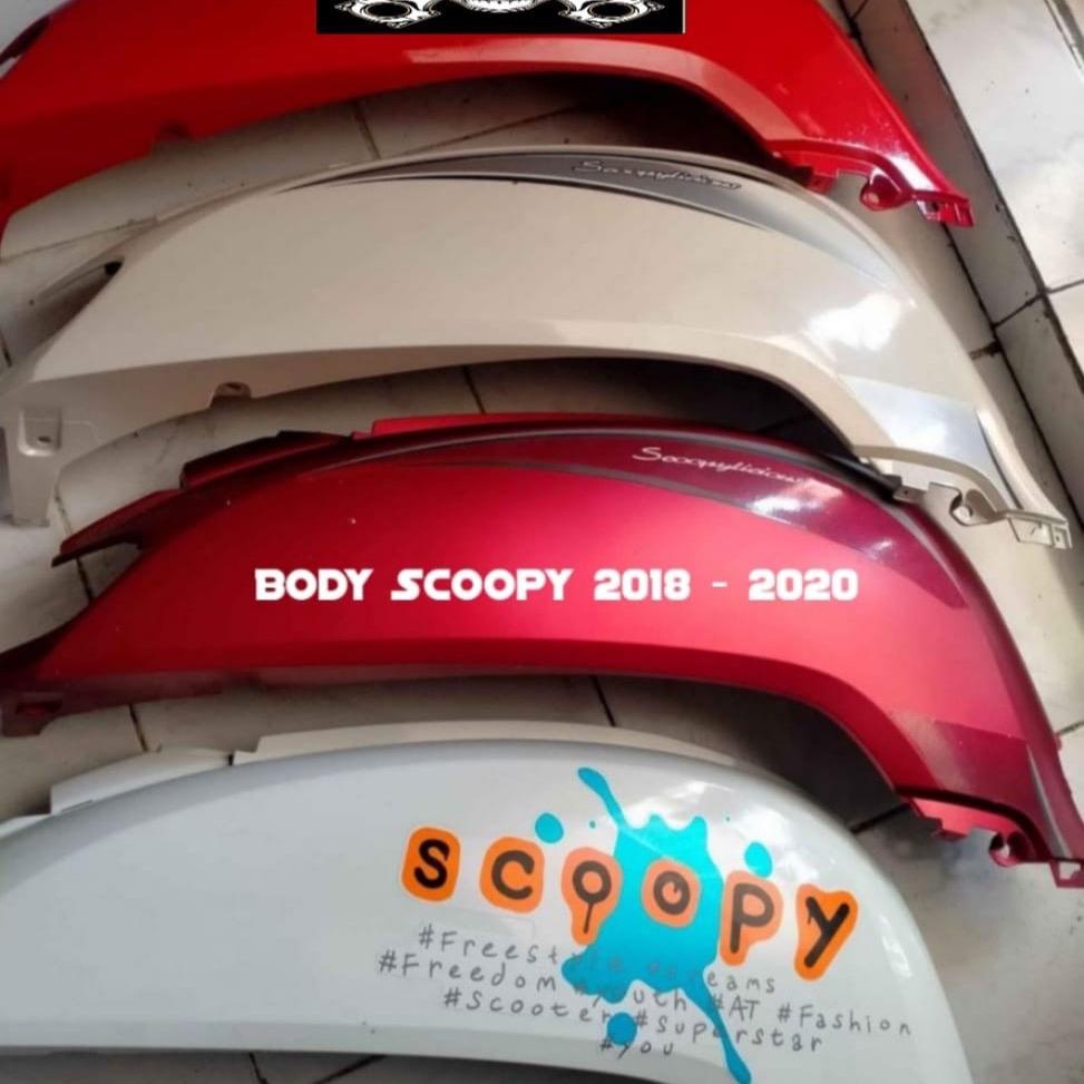 Body belakang kiri kanan Scoopy 2018 - 2020 original