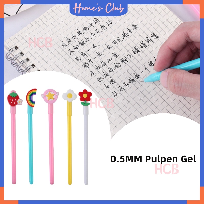 

HCB 0.5MM Pulpen Gel Karakter Kartun Buah Pena Karakter 3D / Alat Tulis Kantor Sekolah Pena Pen Pencet / Pen Cute Student Japanese