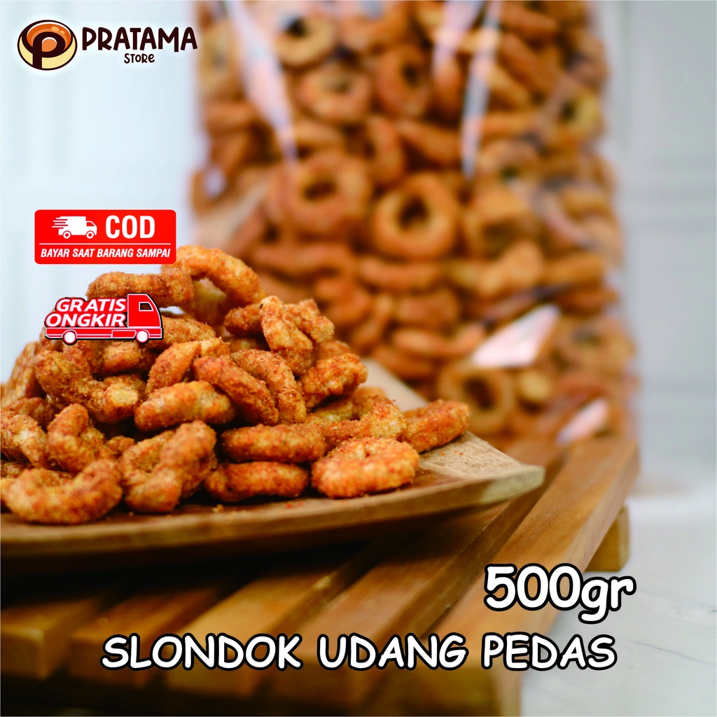 

[500 GRAM] SLONDOK UDANG PEDAS