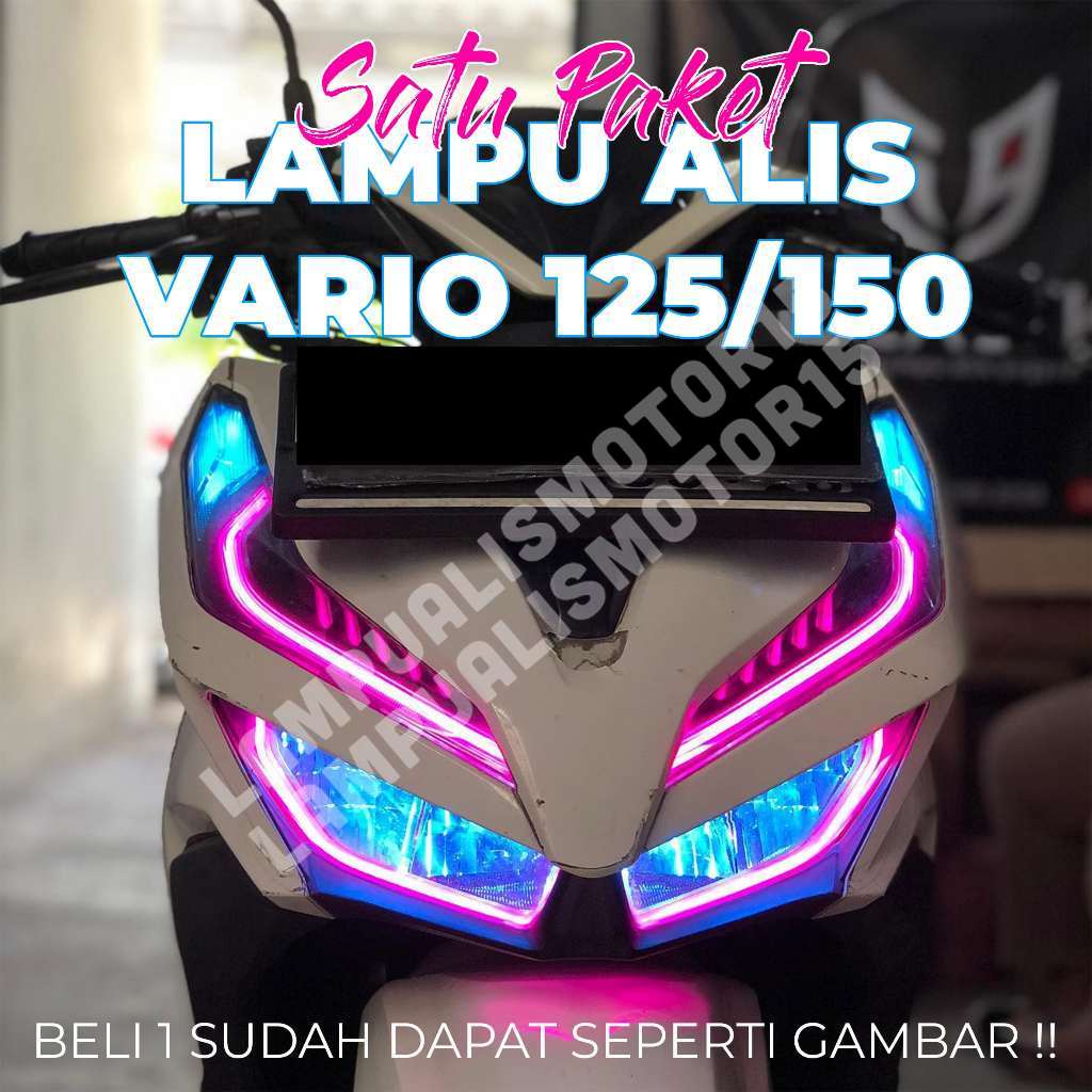 FULL SET LAMPU ALIS VARIO LAMPU ALIS SEIN LAMPU VARIASI TINGGAL PASANG