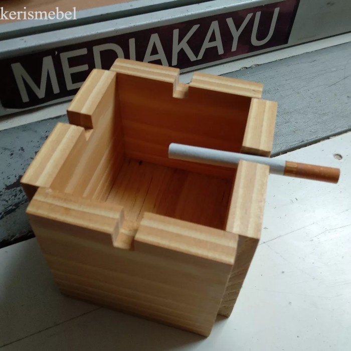 asbak kayu jumbo murah