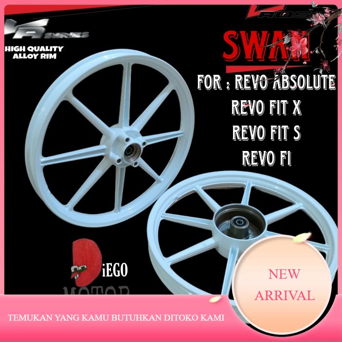 Velg Racing VRossi Swan Honda Revo Absolute/Revo Fi/Revo fit X/S Set