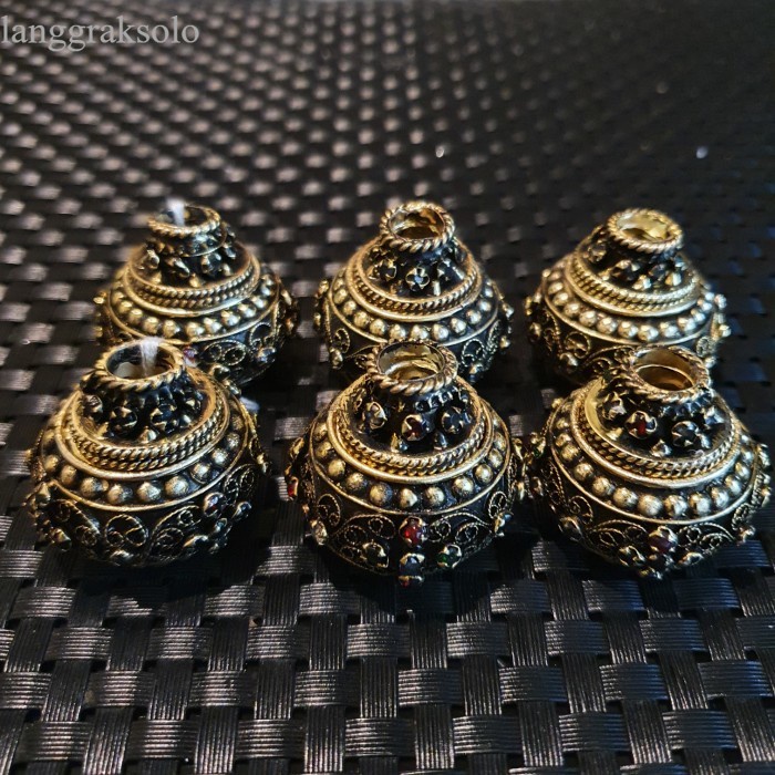 

Mendak selut keris gold antik