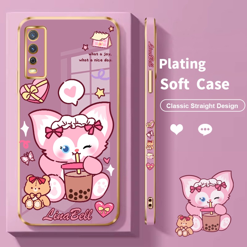 Laser Carving Plating Soft Case hp For Vivo Y20 2020 2021 Y20s Y20s g hard case For Vivo Y20t Y20a Y