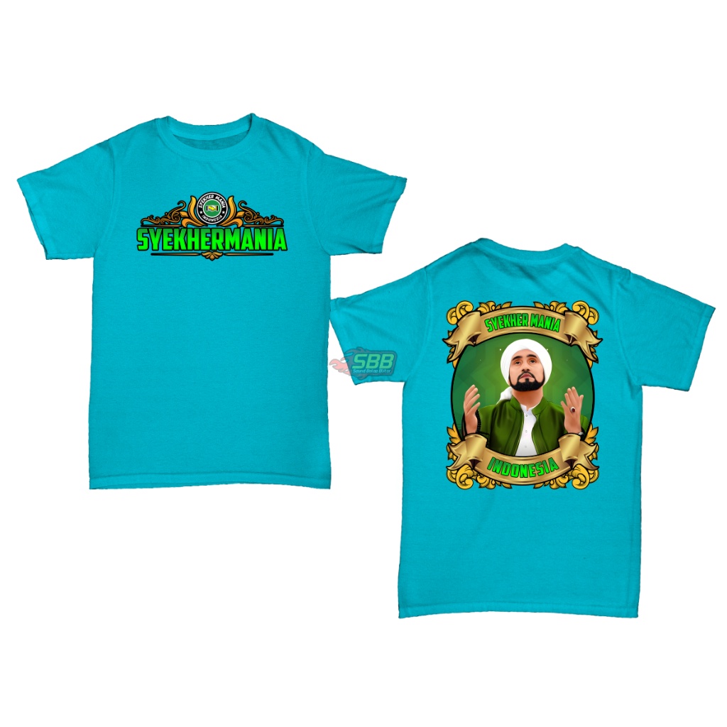 BM423 - KAOS SYEKHERMANIA ANAK HABIB SYECH PECINTA SHOLAWAT ##