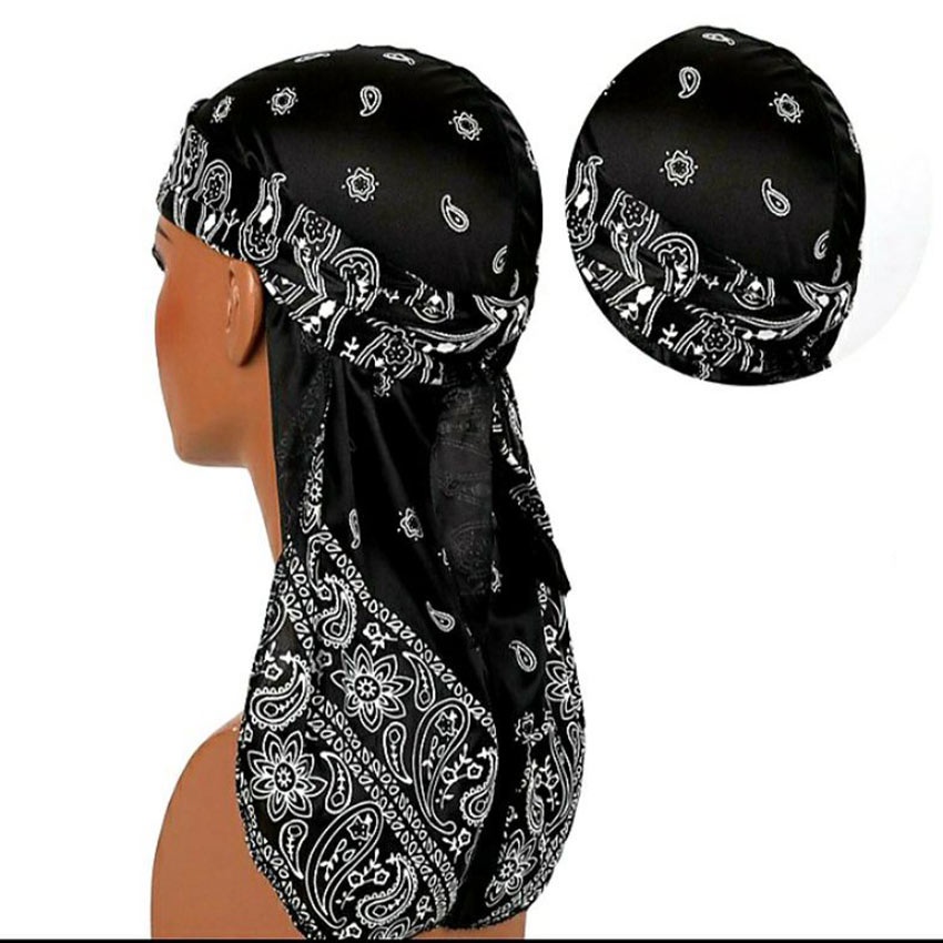 IML39 Durag Bandana Hip Hop Dorag Durag Ikat Kepala Hip Hop