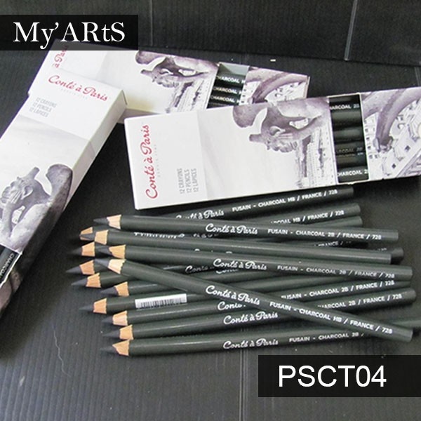 

Conte Charcoal Sketching Pencil Satuan Pensil Lukis Sketsa Gambar Konte Arang Myarts