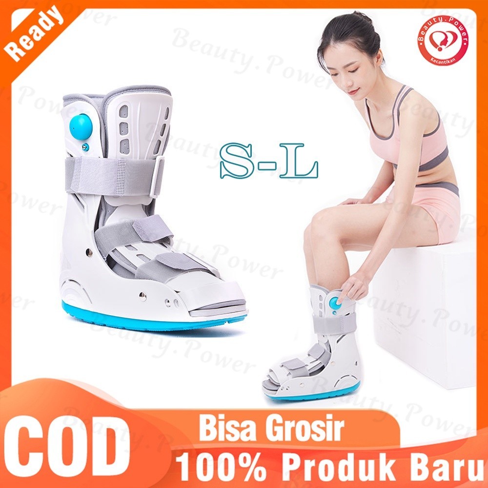 Boots Fraktur Walker Brace /Ankle Foot Orthosis Brace penyangga pergelangan kaki cedera kaki patah k