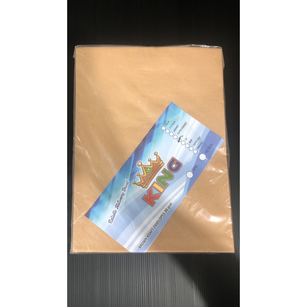 

Amplop Coklat A4 isi 100 lbr