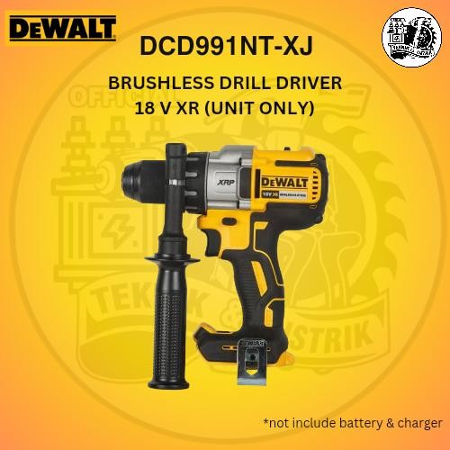 Dewalt DCD991NT Brushless Drill Driver Mesin Bor Obeng 18V (Unit Only)