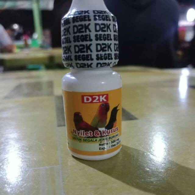 D2K NYILET &  KURUS obat burung d2k nyilet kurus