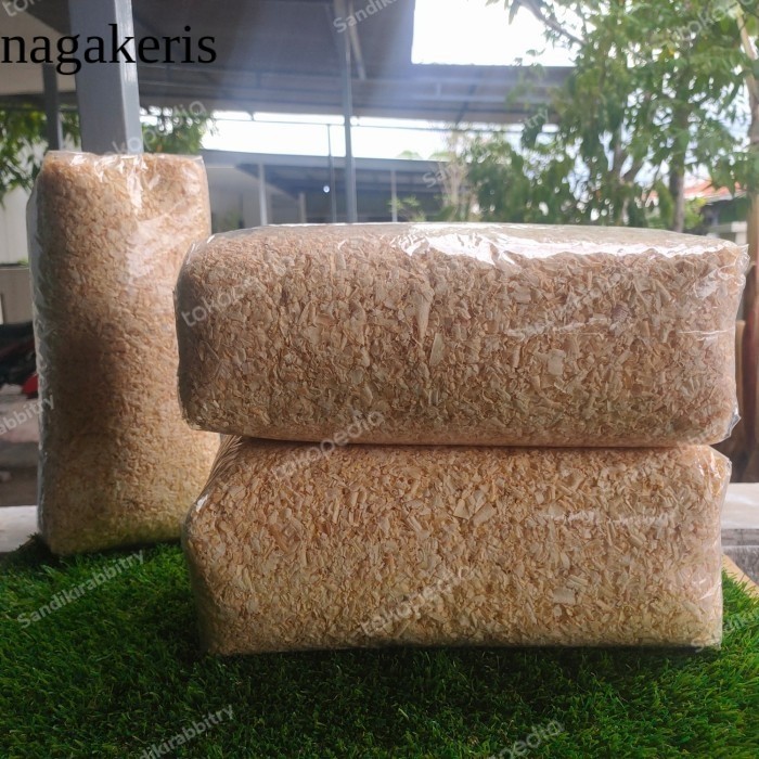 

SERBUK KAYU HAMSTER alas kandang kelinci landak mini torto anak burung murah sekali