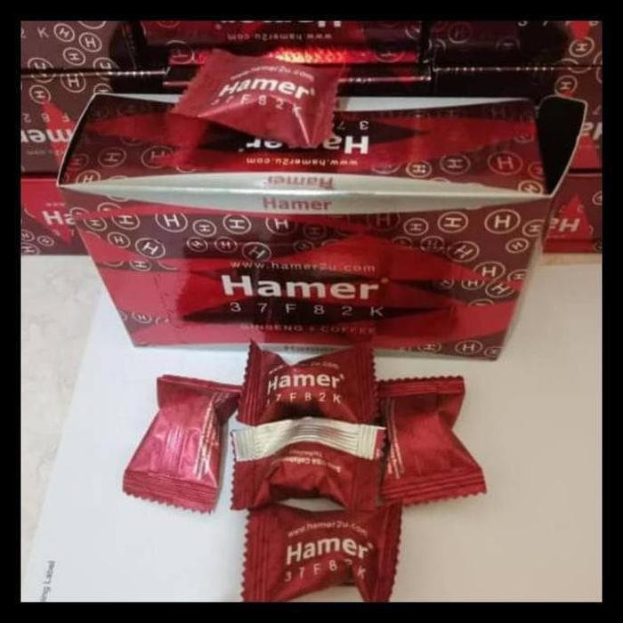 ✱  [Keseh4t4n] HAMMER CANDY 0RIGINAL HAMER PERMEN HERBAL 0BAT 5TAMINA PRIA KUAT 1 B0X ✱